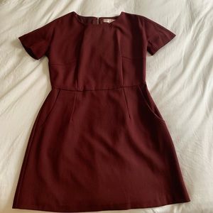 French Connection Solid Sheath Dress